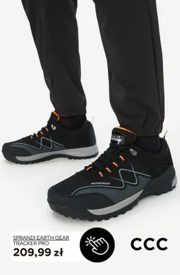 Buty trekkingowe Sprandi Earth Gear Tracker Pro promocja w CCC