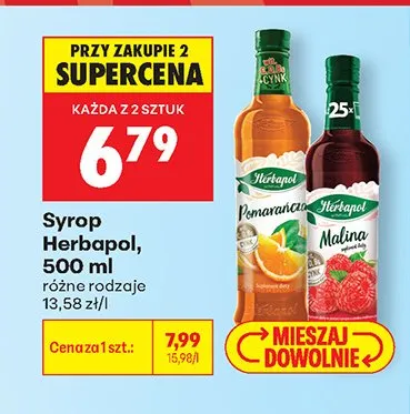 Syrop różne rodzaje promocja w Biedronka