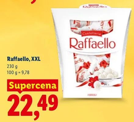Praliny Raffaello XXL promocja w Lidl