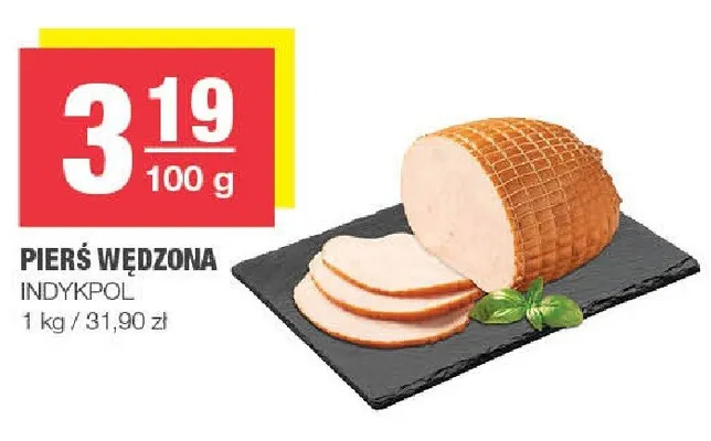Pierś wędzona Indykpol promocja w SPAR