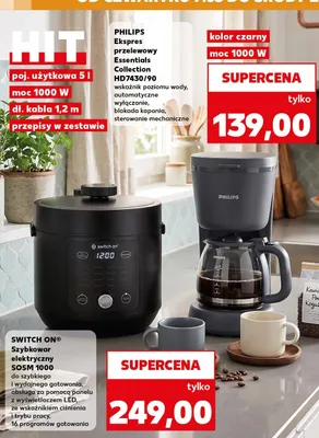 Szybkowar elektryczny Switch On SOSM 1000 promocja w Kaufland