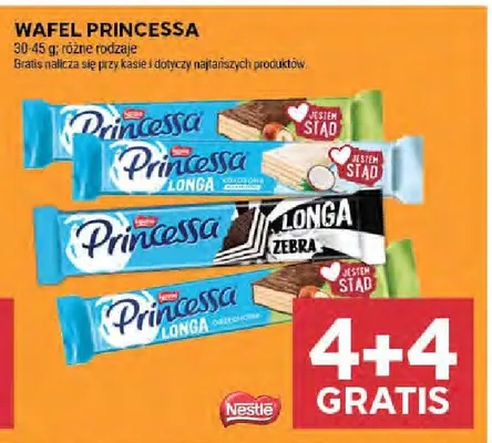 Wafel Princessa Nestlé promocja w Stokrotka