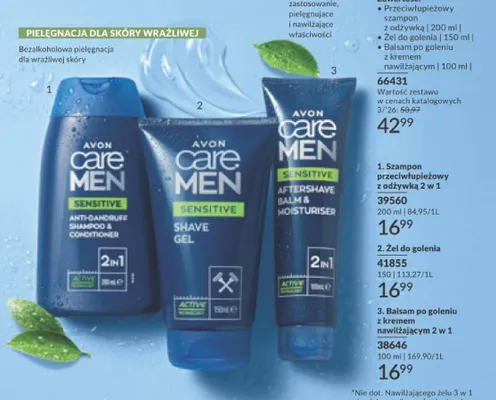 Żel do golenia promocja w AVON