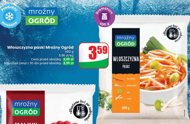 Paski włoszczyzna promocja w Dino