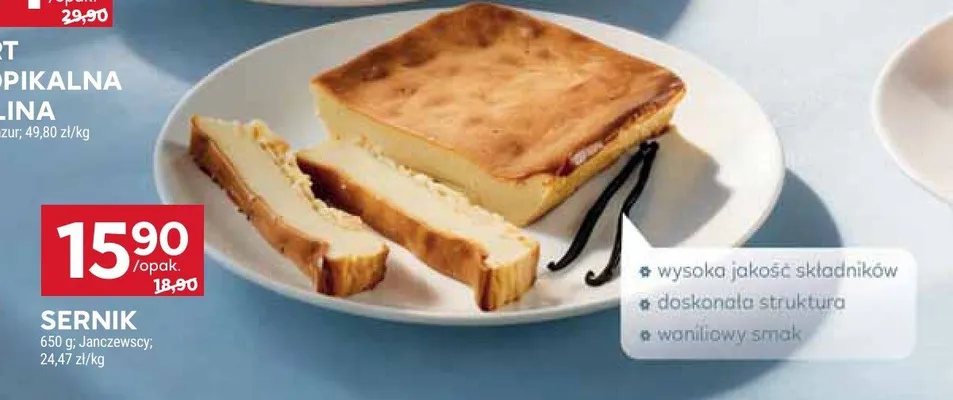 Sernik promocja w Stokrotka