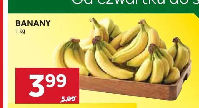 Banany promocja w Stokrotka