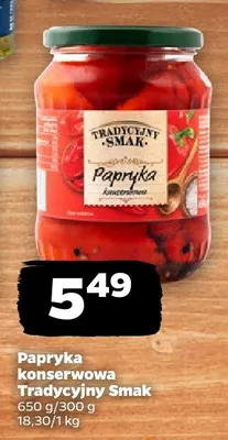 Papryka konserwowa Tradycyjny Smak promocja w Netto