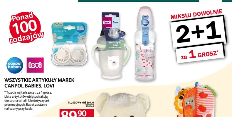 Artykuły marek Canpol Babies, Lovi promocja w Selgros