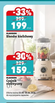 Blender kielichowy KLAUSBERG promocja w Biedronka