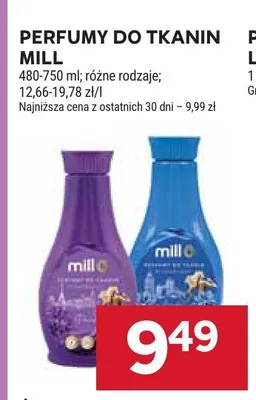 Perfumy do tkanin Mill promocja w Stokrotka