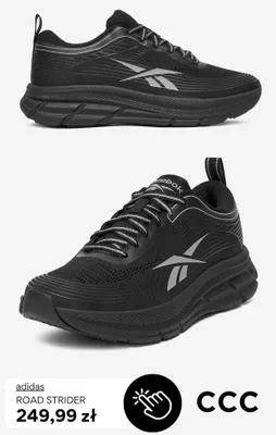 Buty sportowe Reebok Road Strider promocja w CCC