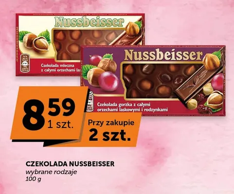 Czekolada Nussbeisser promocja w Euro Sklep