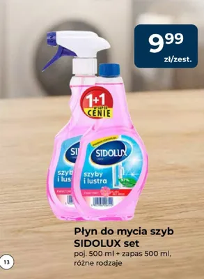 Zestaw płyn do mycia szyb Sidolux + zapas promocja w PSB Mrówka