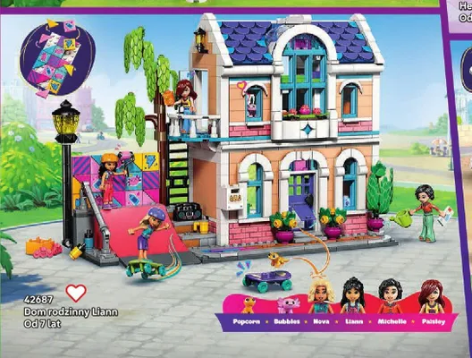 Klocki LEGO Friends 42687 Dom rodzinny Liann promocja w LEGO