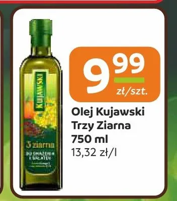 Olej Kujawski Trzy Ziarna promocja w Społem Częstochowa