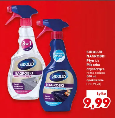 Płyn czyszczący Sidolux Nagrobki promocja w Kaufland