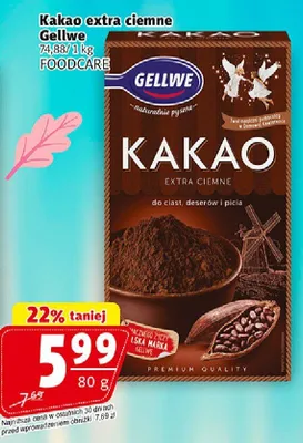 Kakao extra ciemne promocja w Prim Market