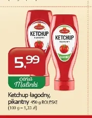Ketchup łagodny Roleski promocja w MALINKA