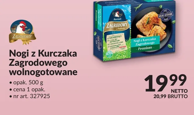 Nogi z Kurczaka Zagrodowego wolnogotowane promocja w Makro