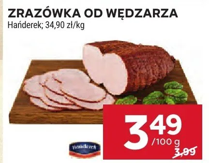 Zrazówka od wędzarza Hańderek promocja w Stokrotka