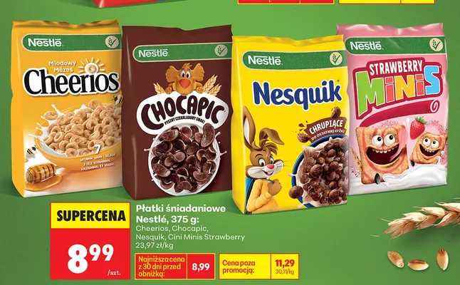 Płatki śniadaniowe Chocapic promocja w Biedronka