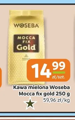 Kawa mielona Woseba Mocca Fix Gold promocja w Społem Częstochowa