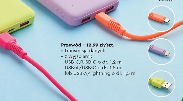 Kabel USB promocja w Biedronka