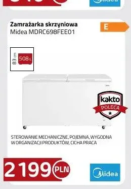 Zamrażarka skrzyniowa Midea MDRC698FEE01 promocja w kakto.pl