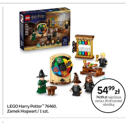 Klocki LEGO Harry Potter 76460 Zamek Hogwart promocja w Empik