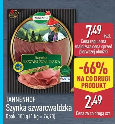 Szynka szwarcwaldzka  promocja w Aldi