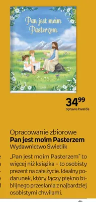 Książka Pan jest moim Pasterzem oprawa twarda Wydawnictwo Świetlik promocja w Empik