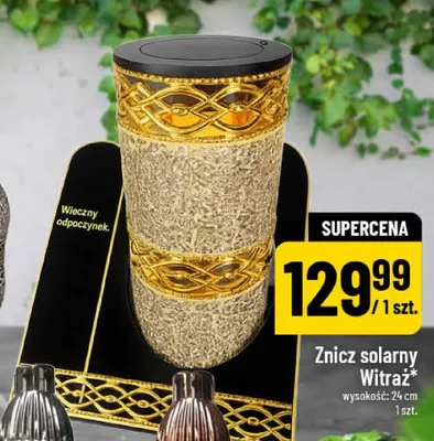 Znicz solarny Witraż promocja w POLOmarket