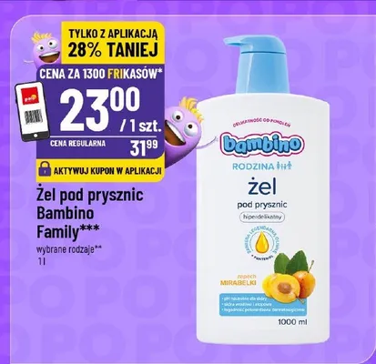 Żel pod prysznic wybrane rodzaje promocja w POLOmarket