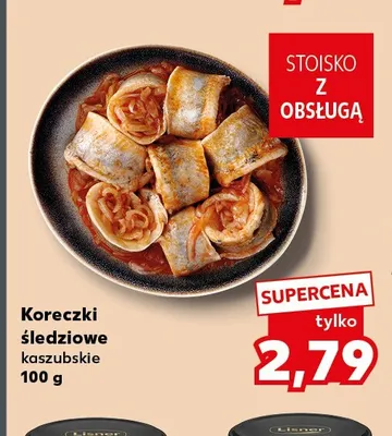 Koreczki śledziowe kaszubskie promocja w Kaufland