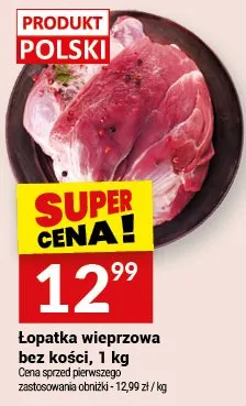 Łopatka wieprzowa bez kości polska promocja w Twój Market