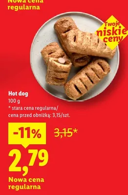 Hot dog promocja w Lidl