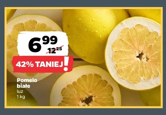 Pomelo białe promocja w Netto