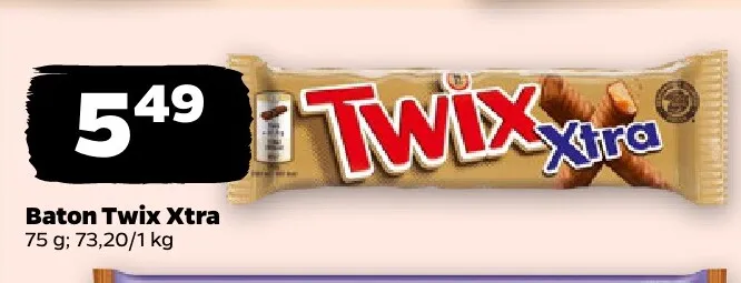 Baton Twix Xtra promocja w Netto