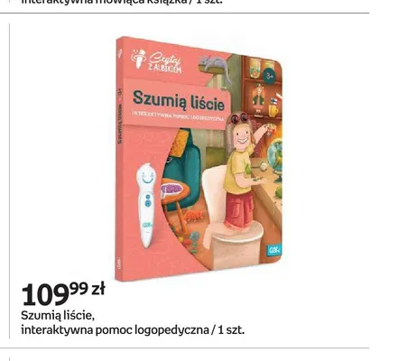 Książka interaktywna Szumią liście Czytaj z Albikiem promocja w Empik