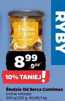 Śledzie Od Serca (różne rodzaje) promocja w Netto