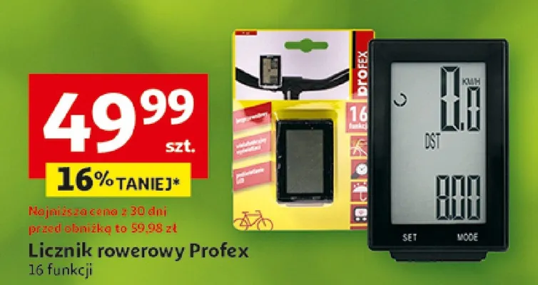 Licznik rowerowy promocja w Auchan