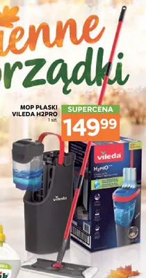 Mop płaski Vileda H2PRO promocja w Stokrotka