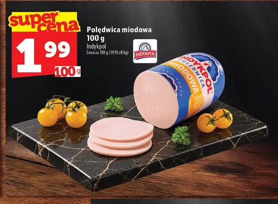 Polędwica miodowa Indykpol promocja w TOPAZ