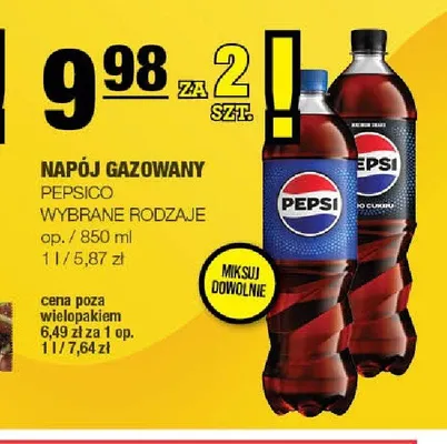 Napój gazowany Pepsi 2-pak promocja w SPAR