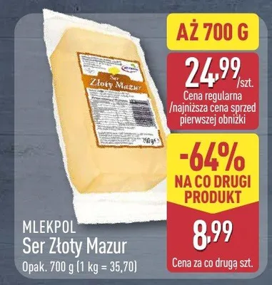Ser promocja w Aldi