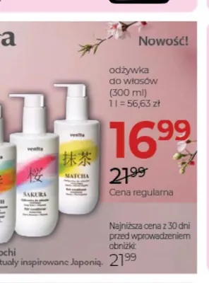 Odżywka do włosów Mochi Venita promocja w Drogerie Jawa