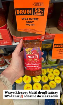 Sos do makaronu z grillowanymi warzywami promocja w Biedronka