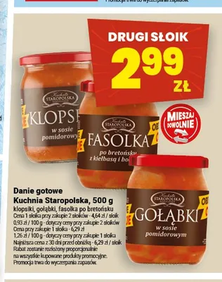 Fasolka po bretońsku z kiełbasą i boczkiem Kuchnia Staropolska promocja w Twój Market