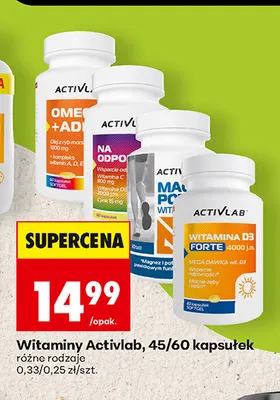 Witaminy Activlab promocja w Biedronka