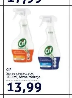 Spray czyszczący Cif promocja w Blue Stop